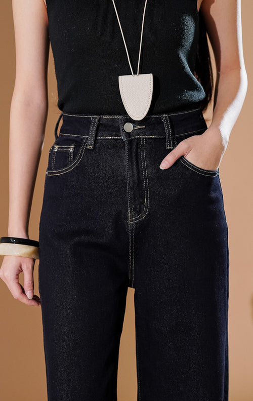 Hani Pants Dark Denim