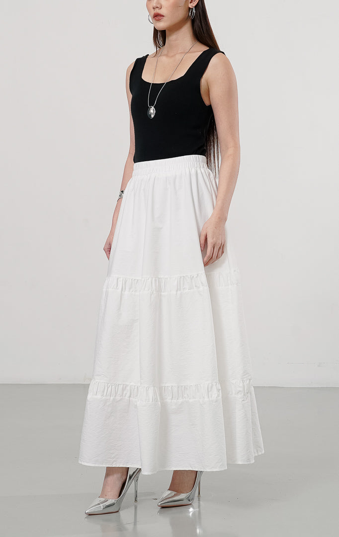 Seamus Skirt White