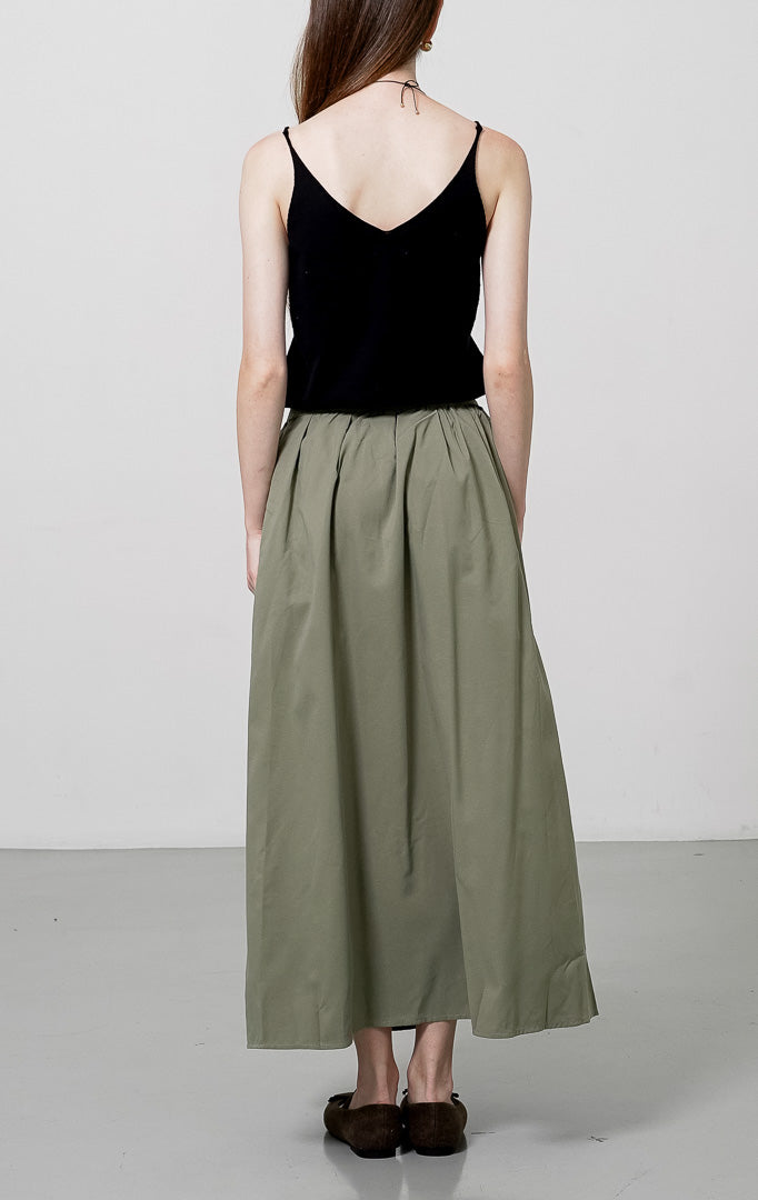 Orchidia Skirt Green