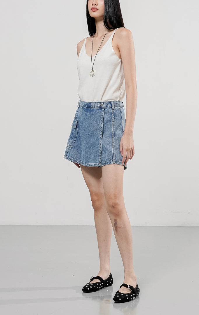 Vanya Skort Denim