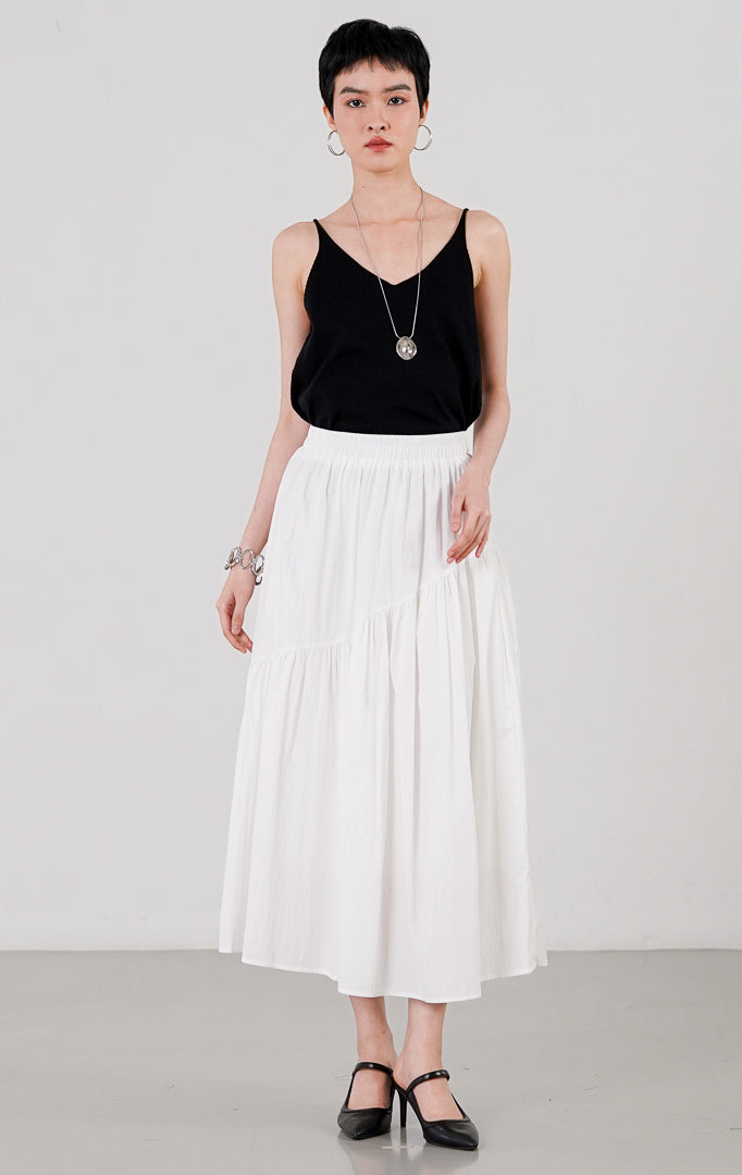 Ember Skirt White