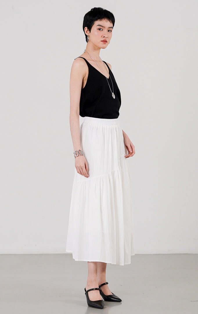 Ember Skirt White