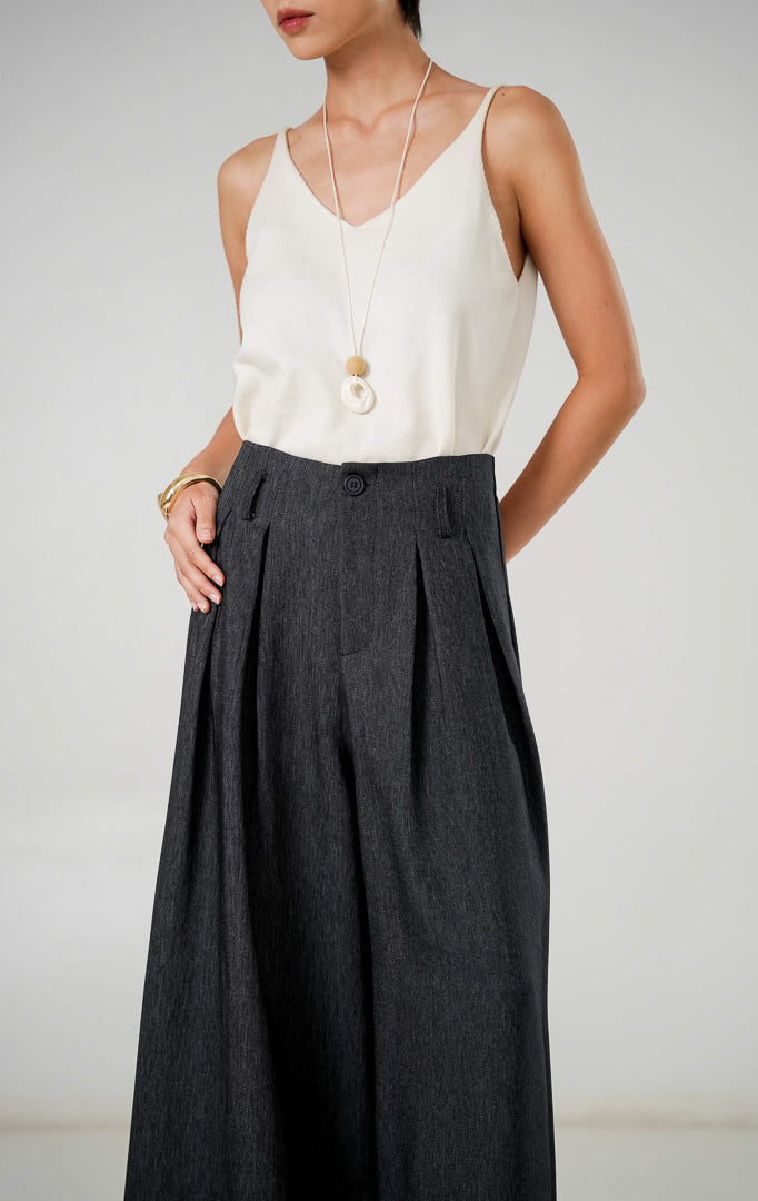 Malia Pants Dark Grey