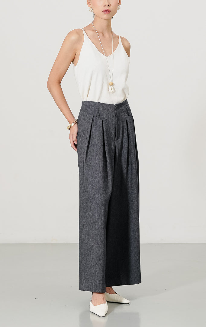 Malia Pants Dark Grey
