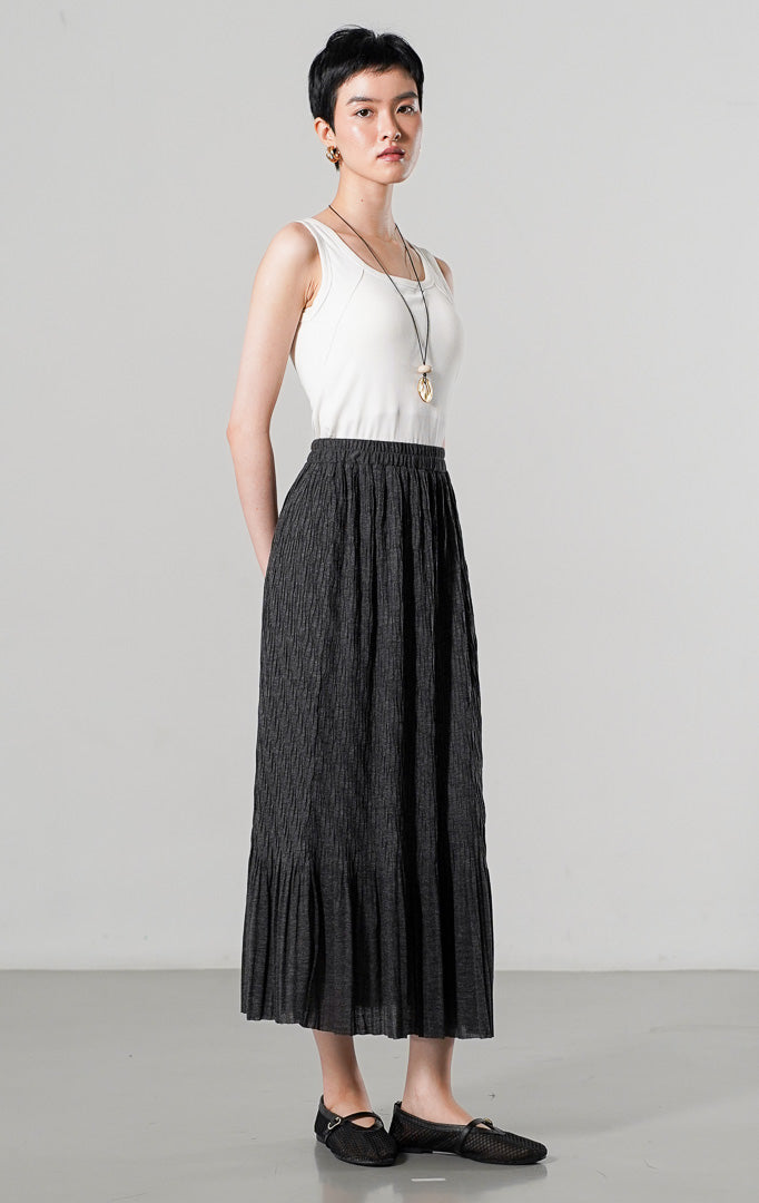 Allison Skirt Dark Grey