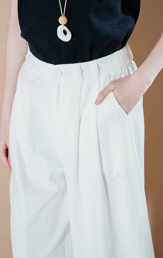 Credence Pants White