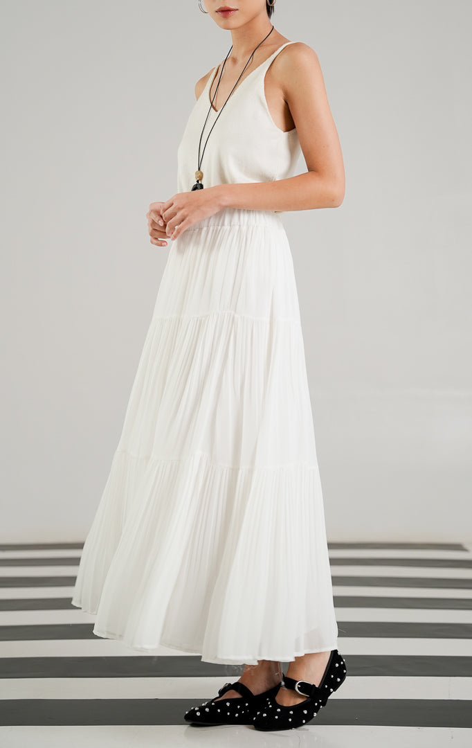 Dimitri Skirt White