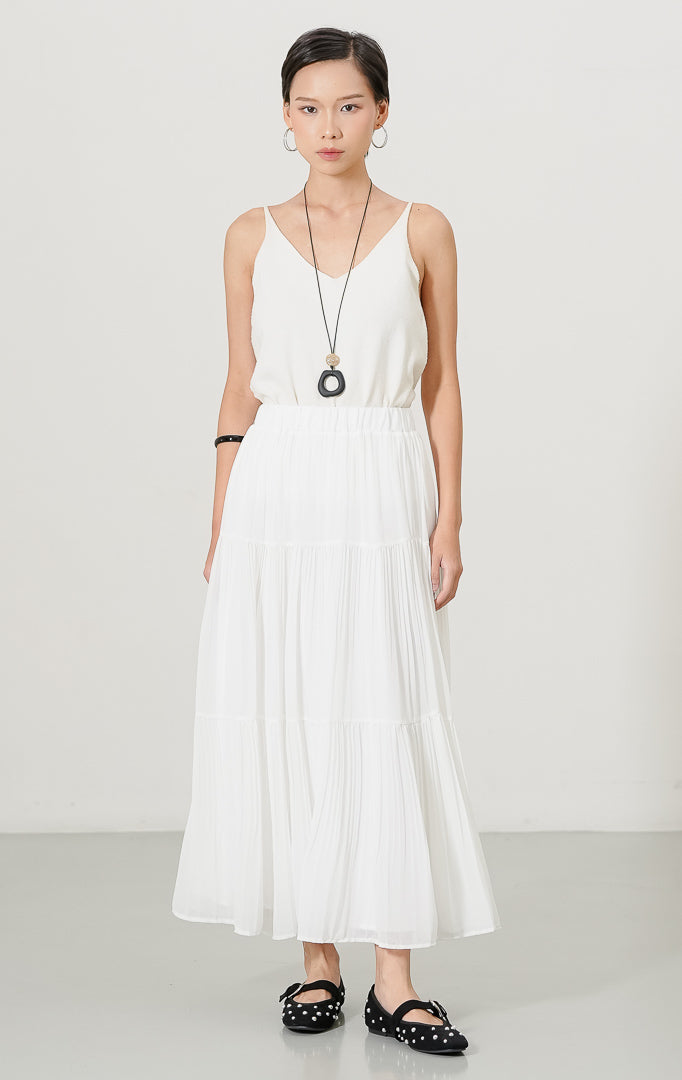 Dimitri Skirt White