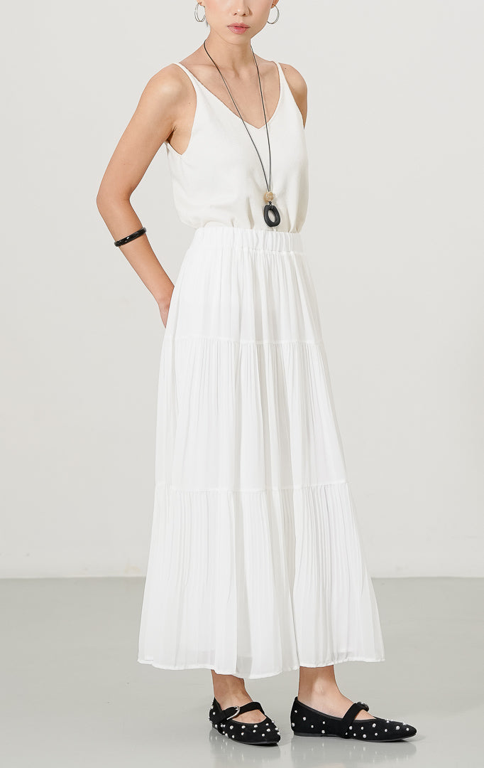 Dimitri Skirt White