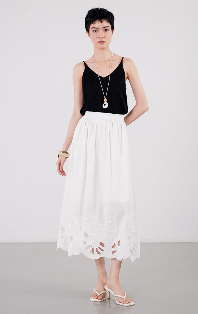 Lilou Skirt White