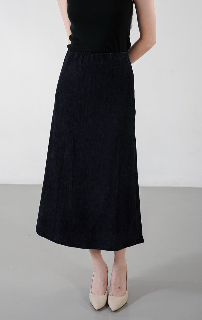 Adara Skirt Indigo