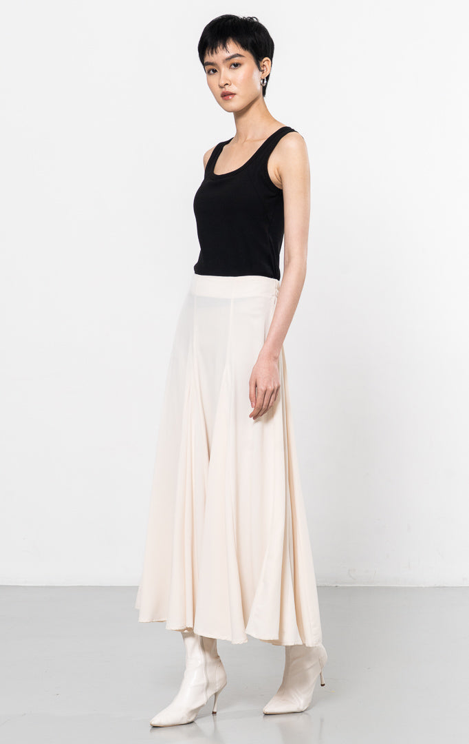Krisan Skirt Ivory