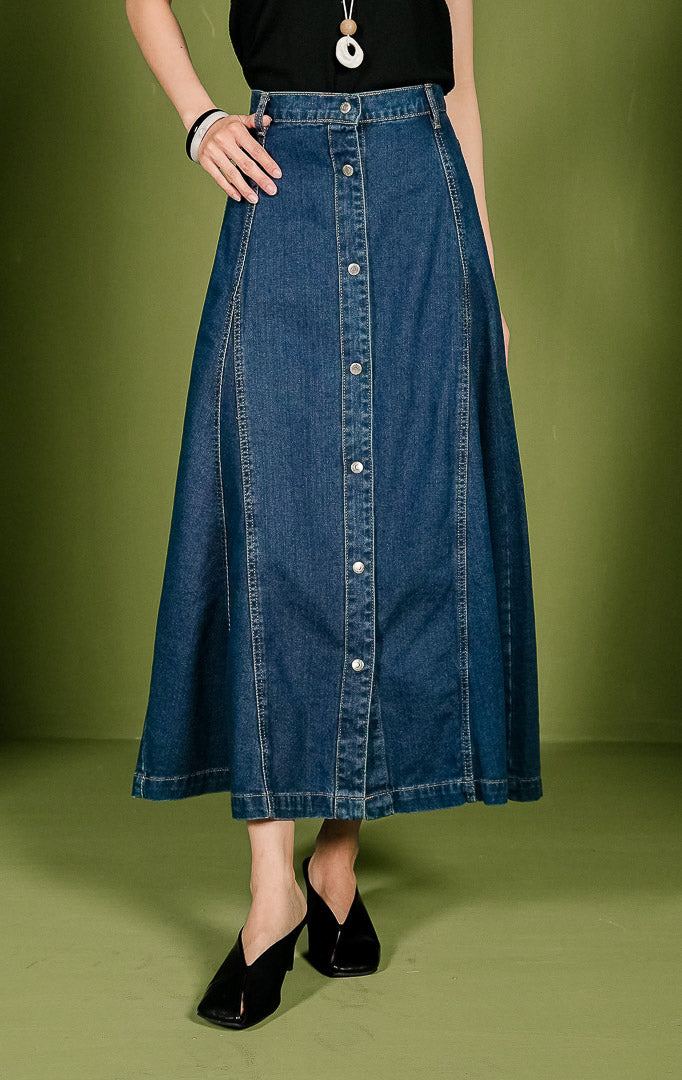 Solde Skirt Dark Denim