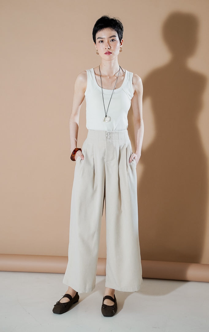 Endellion Pants Beige