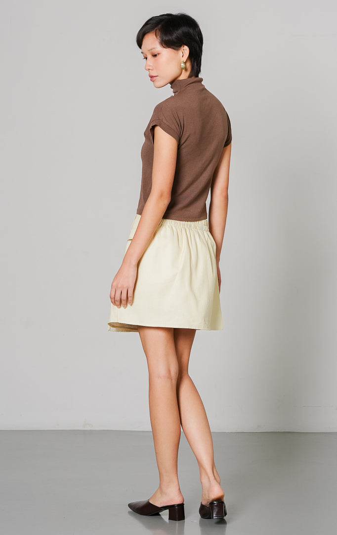 Hallie Skort Yellow