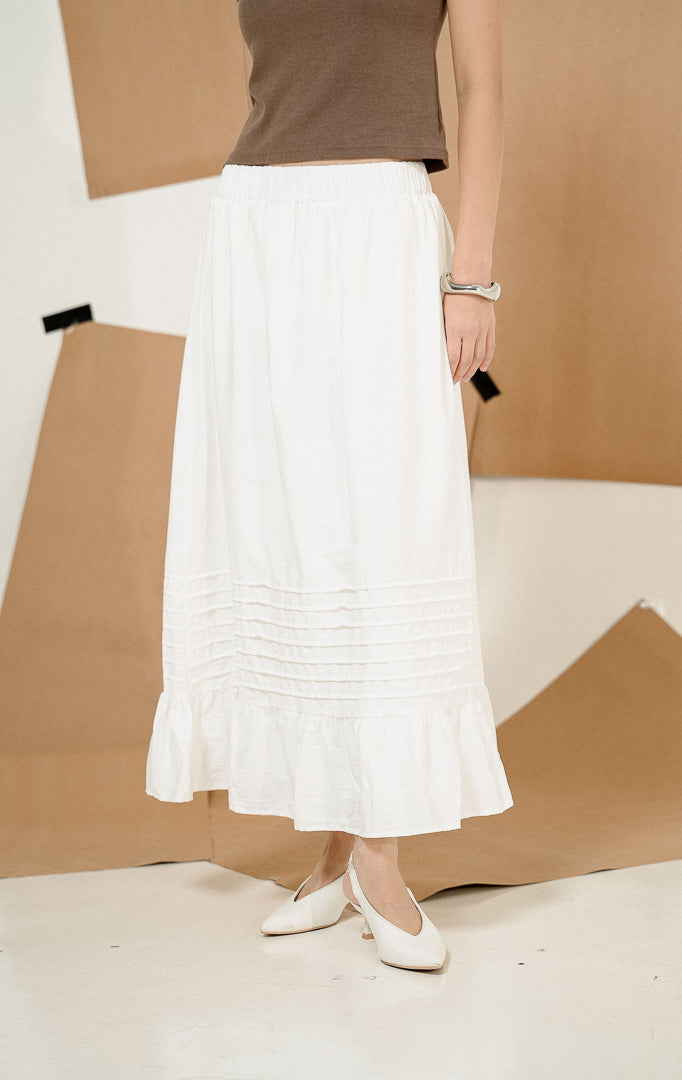 Adonis Skirt White