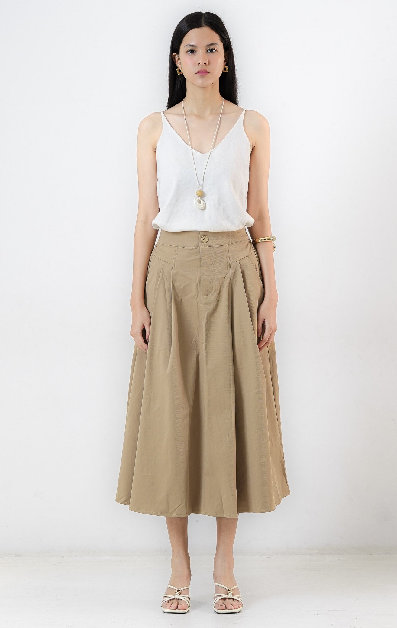 Scarlette Skirt Khaki