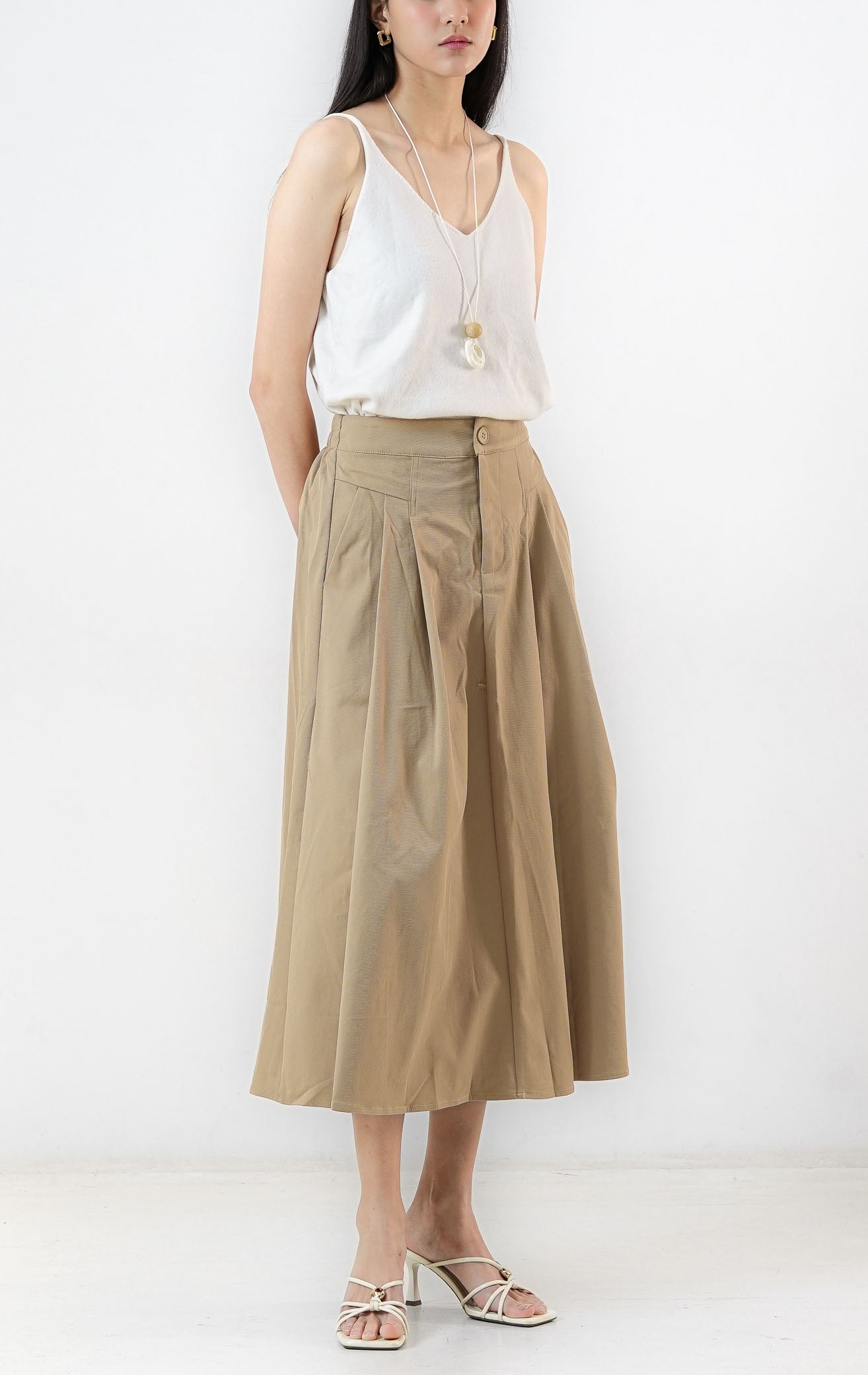 Scarlette Skirt Khaki