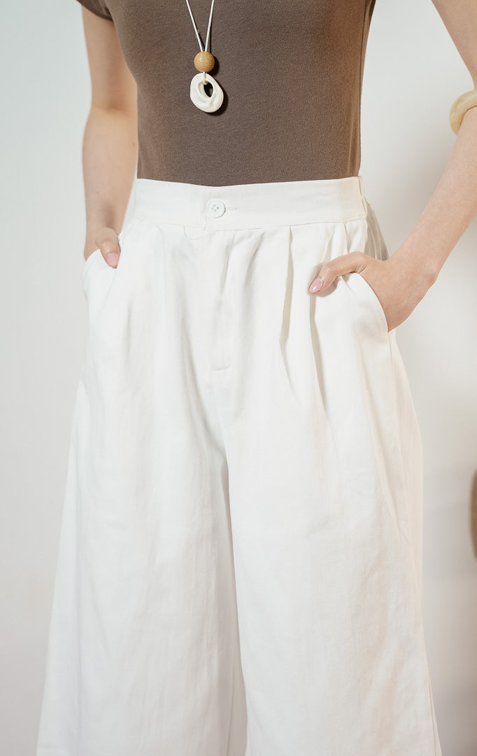 Roderick Pants White