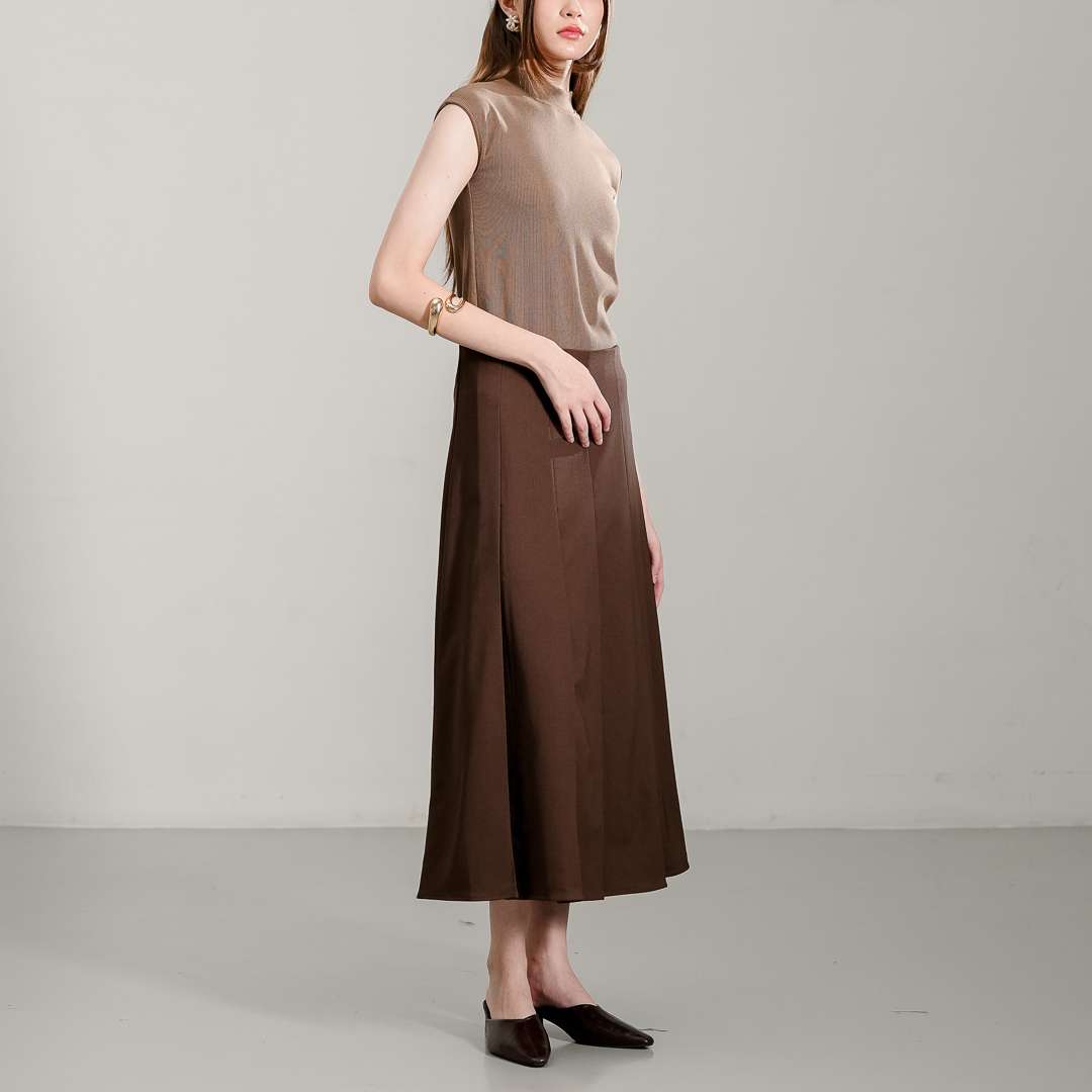 Shannon Skirt Dark Brown
