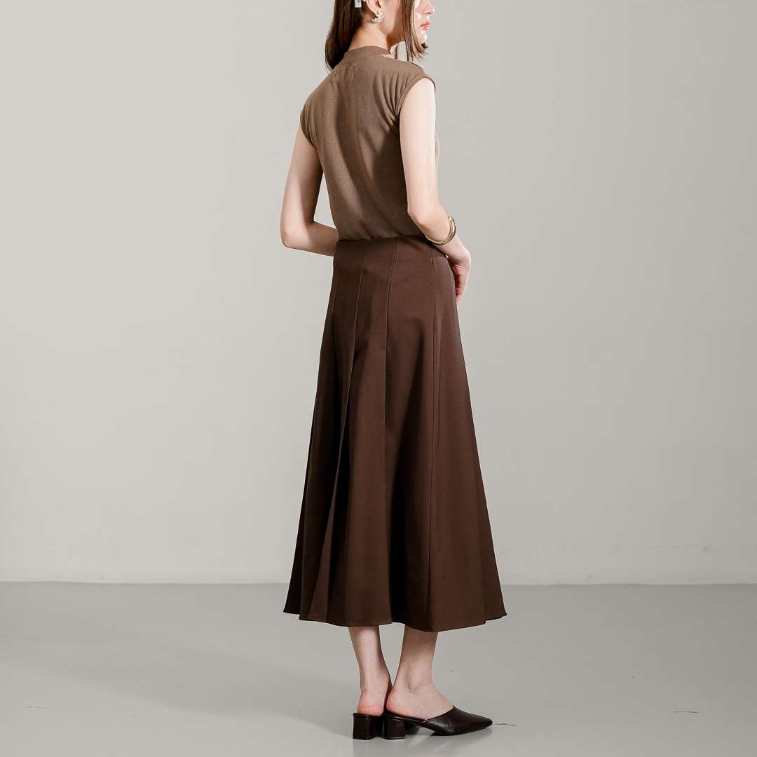 Shannon Skirt Dark Brown