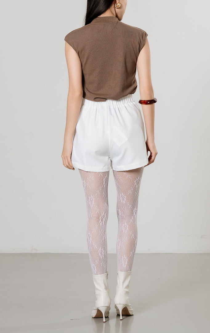 Sloane Skort White