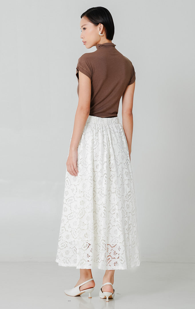 Shiori Skirt White