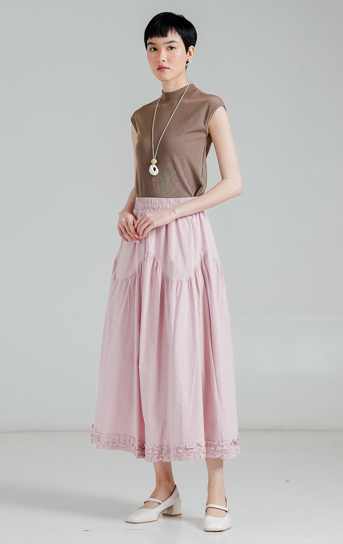 Lacey Skirt Dusty Pink