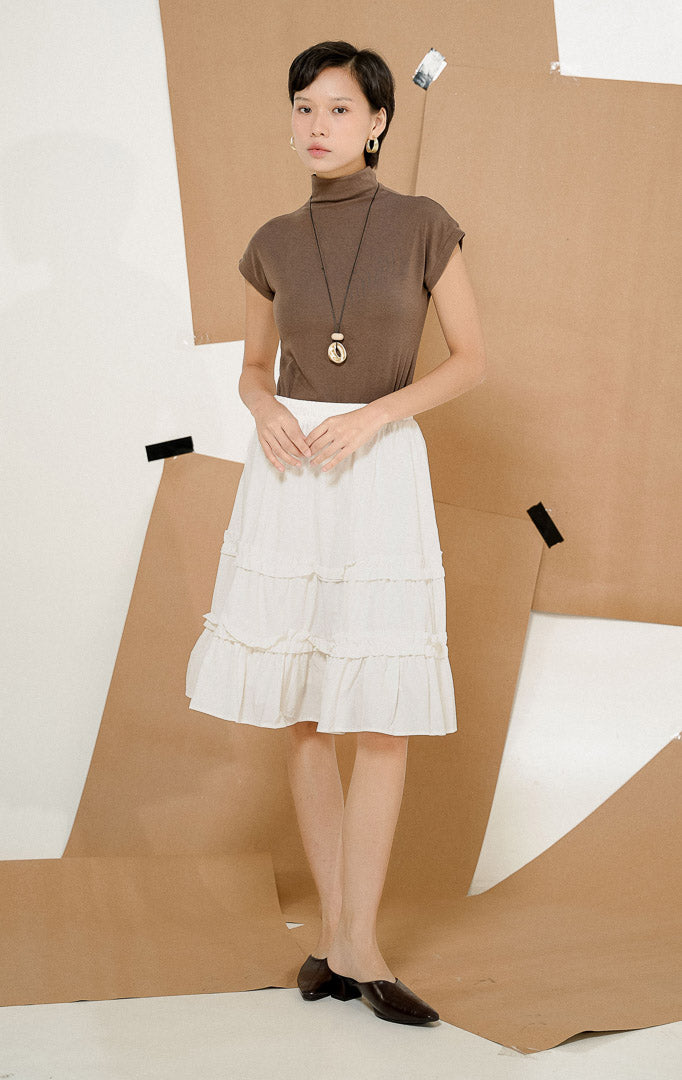 Yusion Skirt White