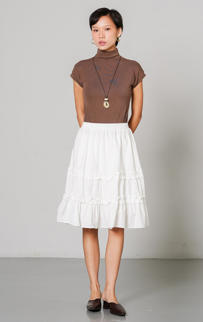Yusion Skirt White