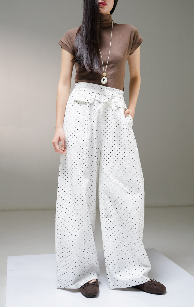 Evelyna Pants White