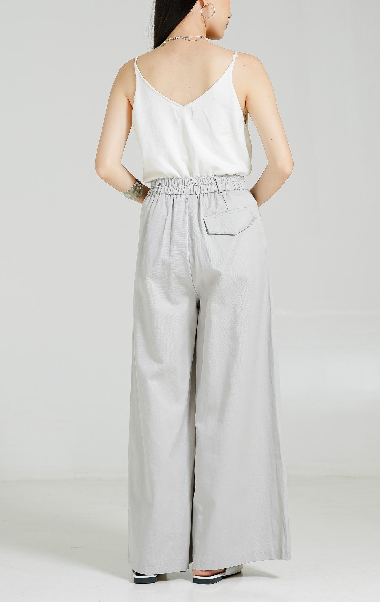 Fallon Pants Light Grey