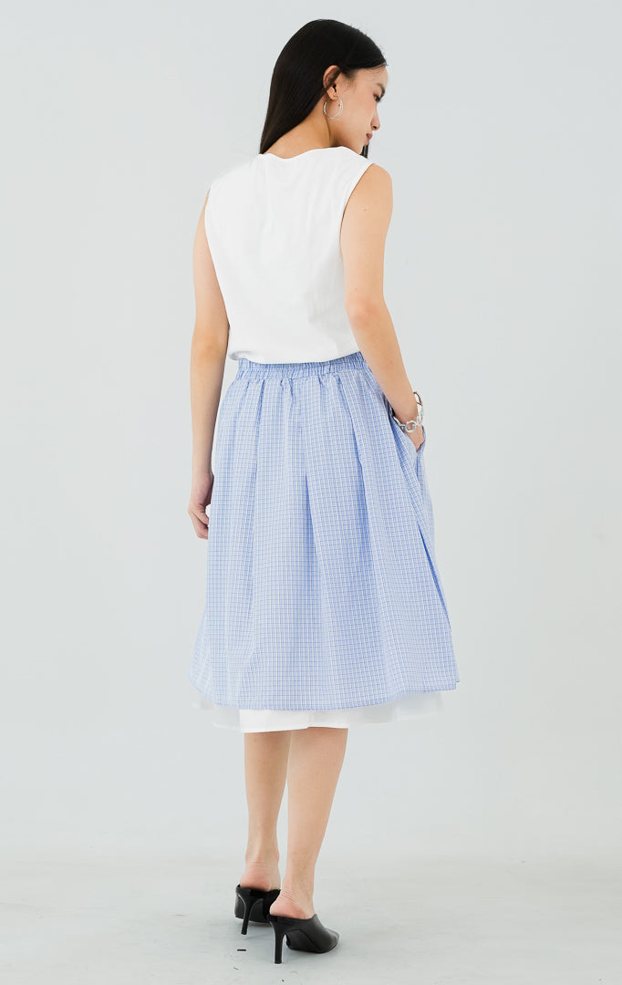 Feliciona Skirt Light Blue