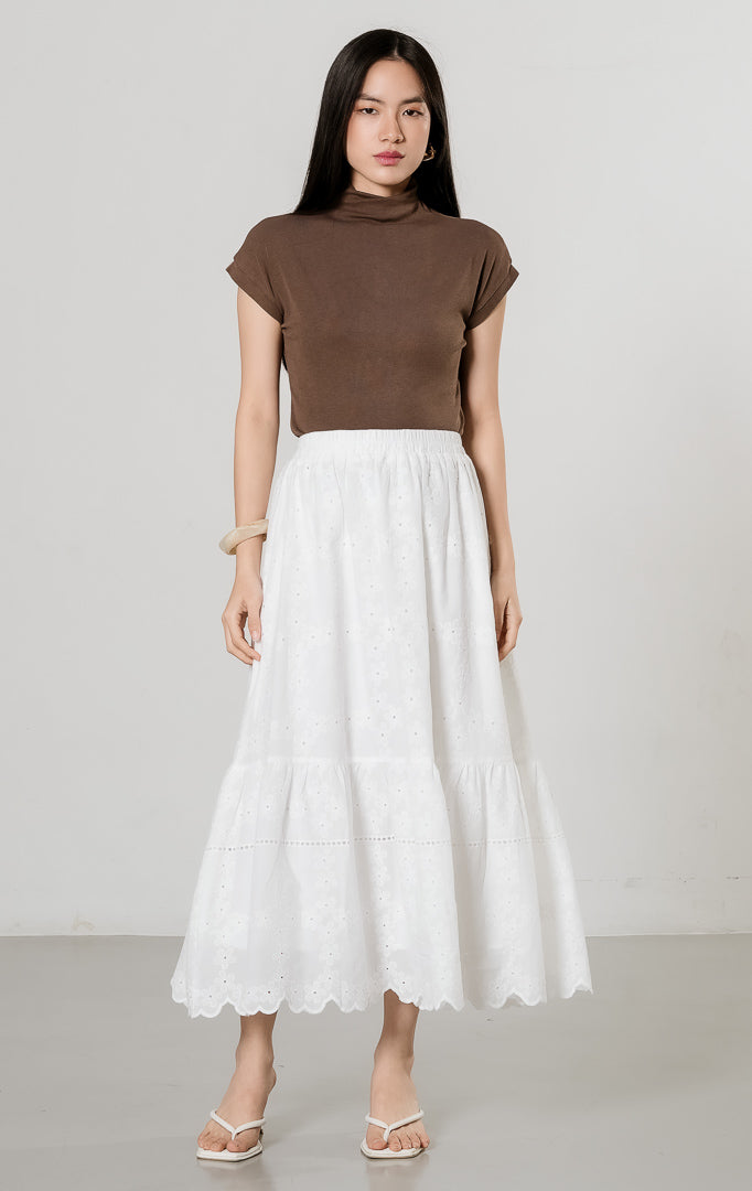 Analeia Skirt White