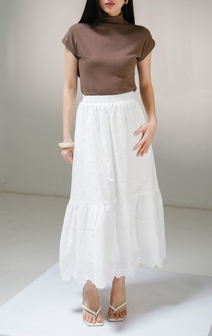 Analeia Skirt White