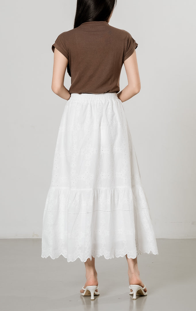 Analeia Skirt White