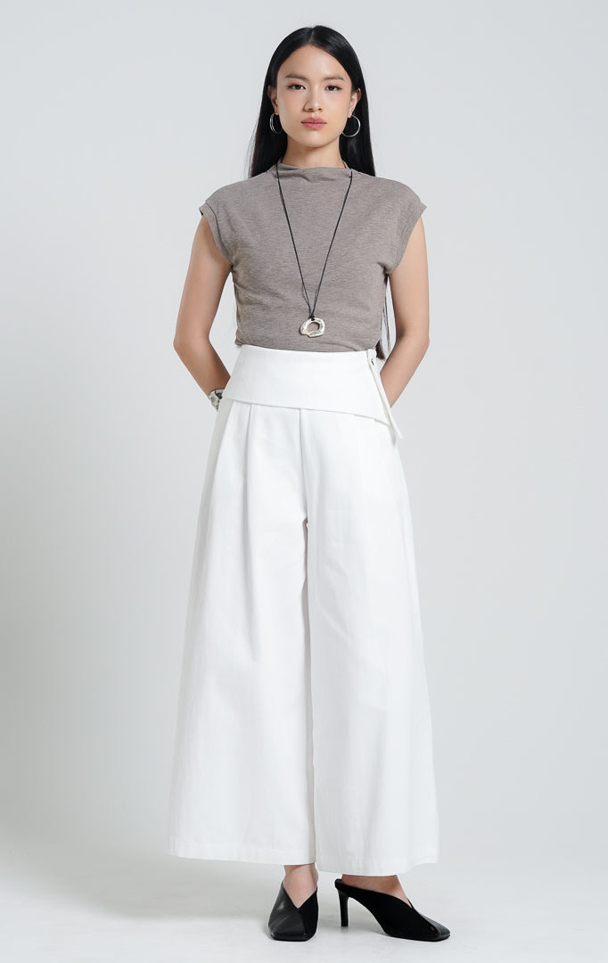 Christa Pants White