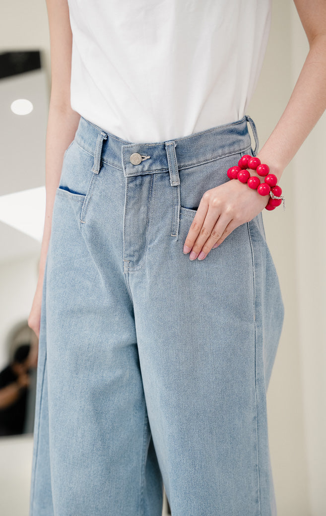 Tacenda Pants Light Denim