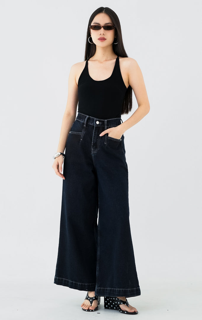 Tacenda Pants Dark Denim