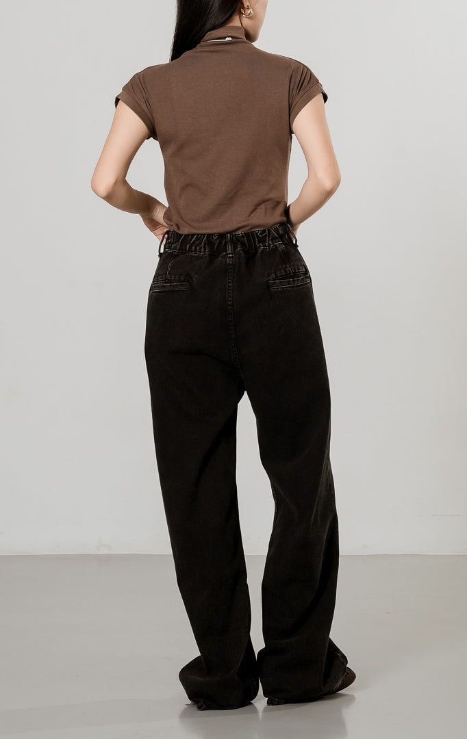 Irenic Pants Black Denim