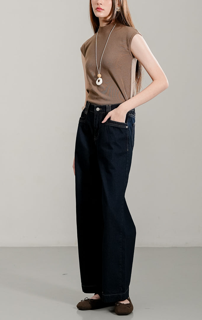 Anaide Pants Dark Denim