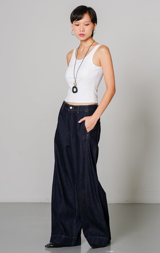 Vireya Pants Dark Denim