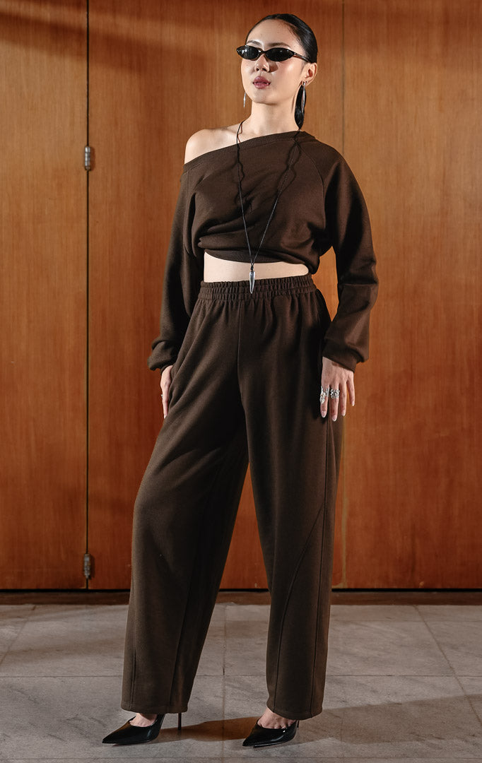 BL Elea Pants Dark Brown