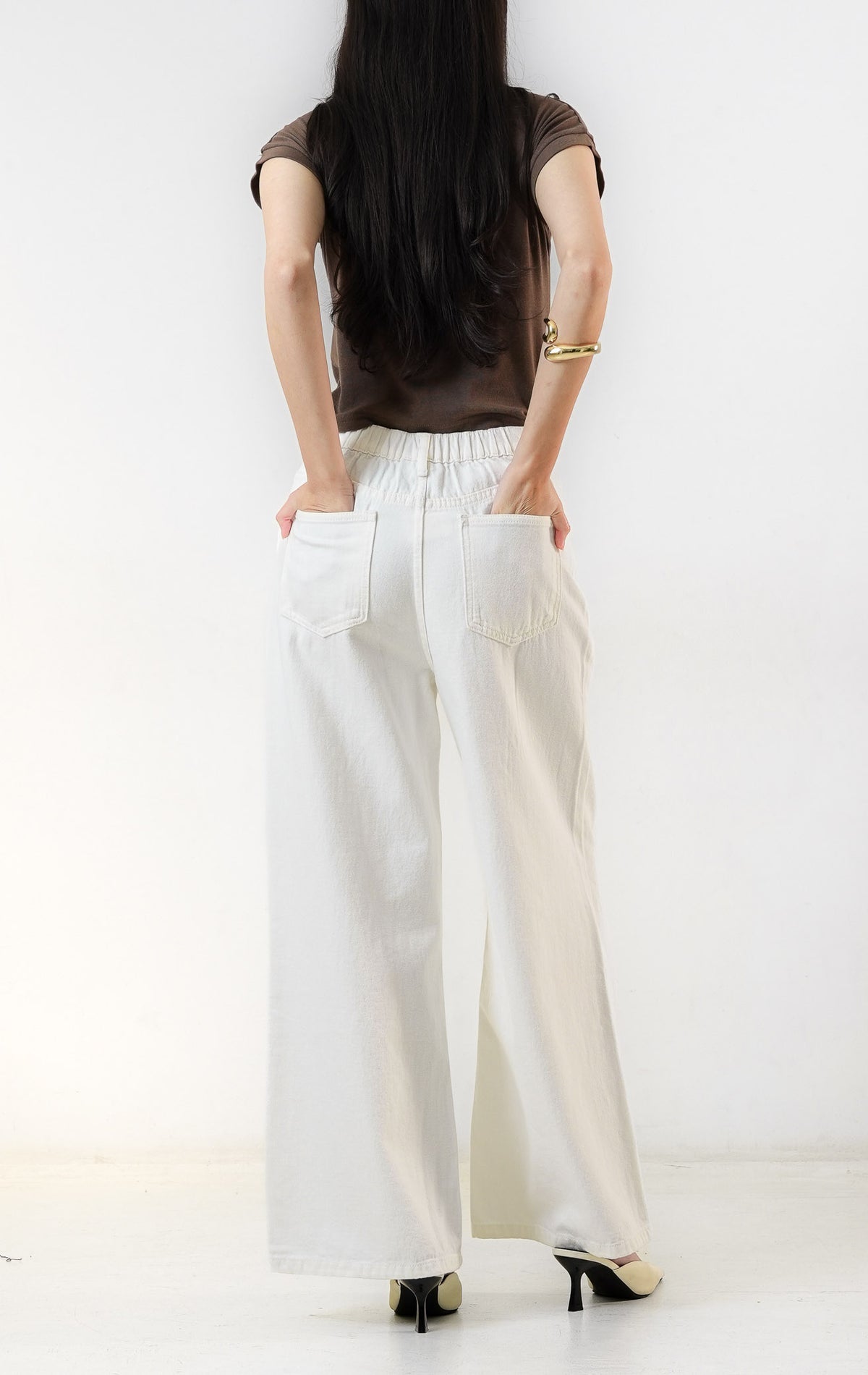 Ensley Pants White