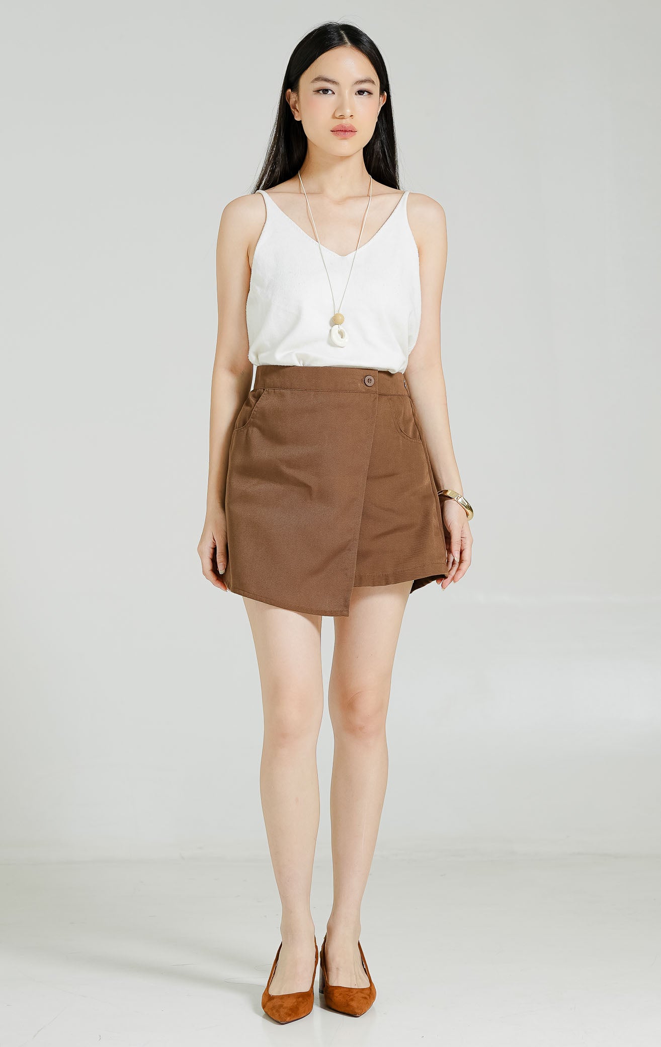 Samara Skort Brown