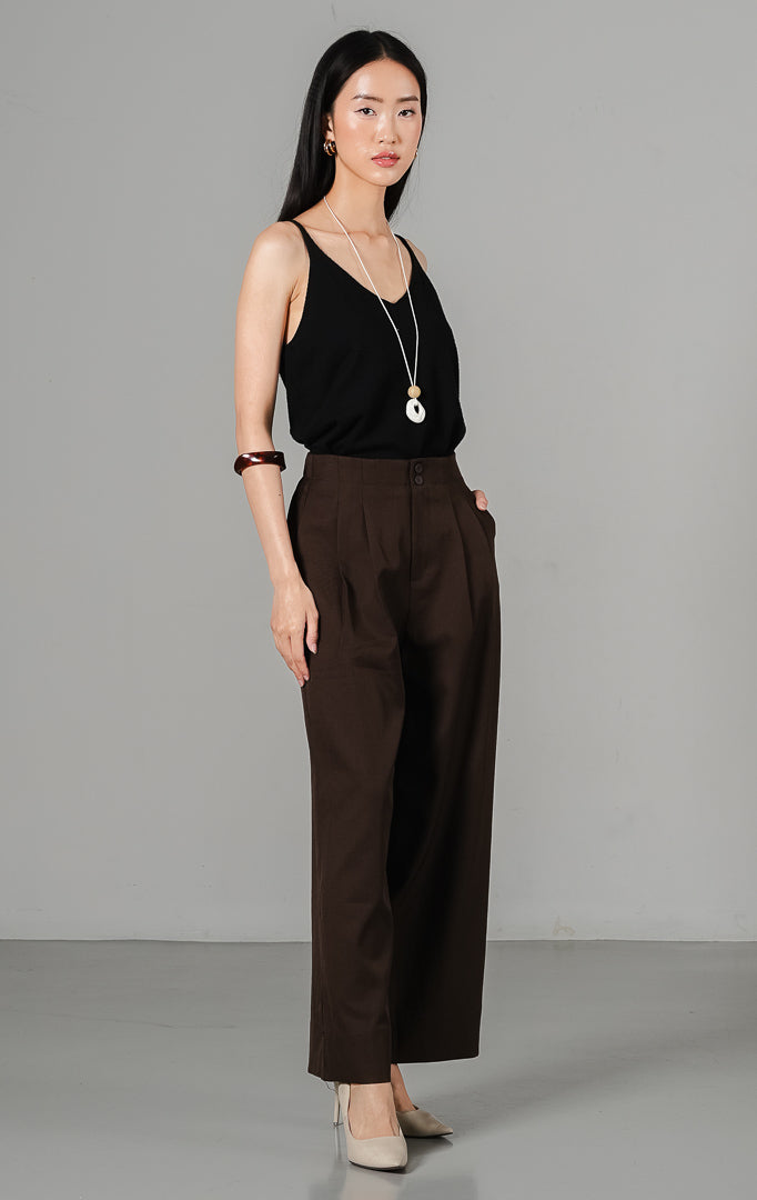 Vincent Pants  Brown