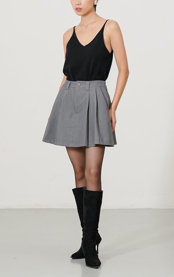 Tokuno Skort Grey