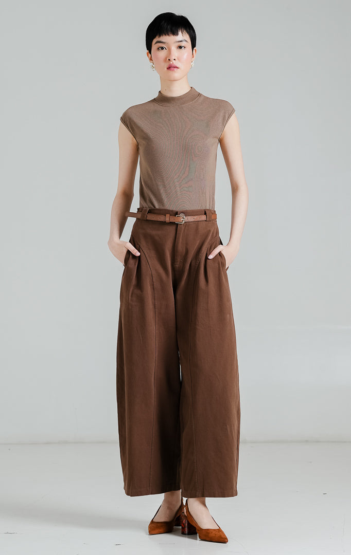 Regina Pants Dark Brown