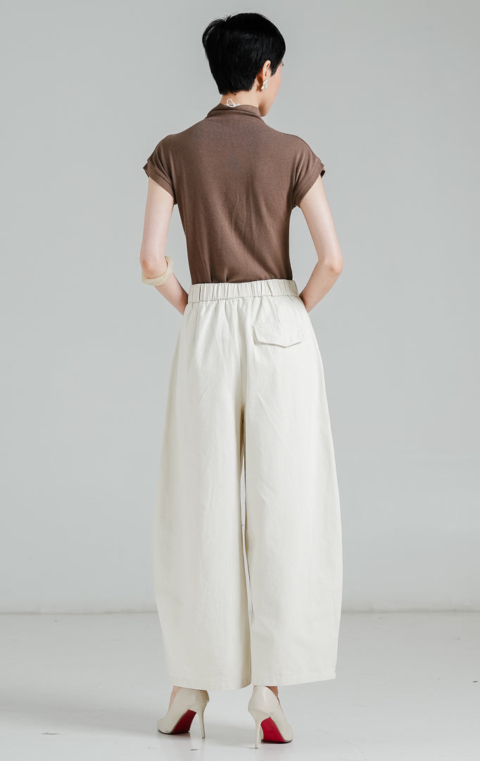 Regina Pants Ivory