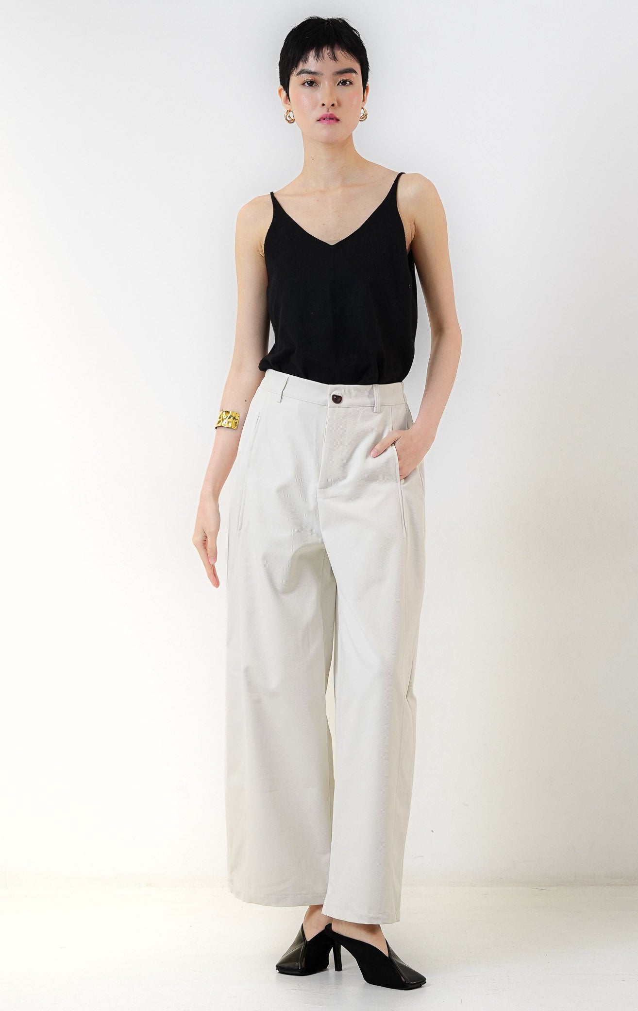 Emmanuel Pants White